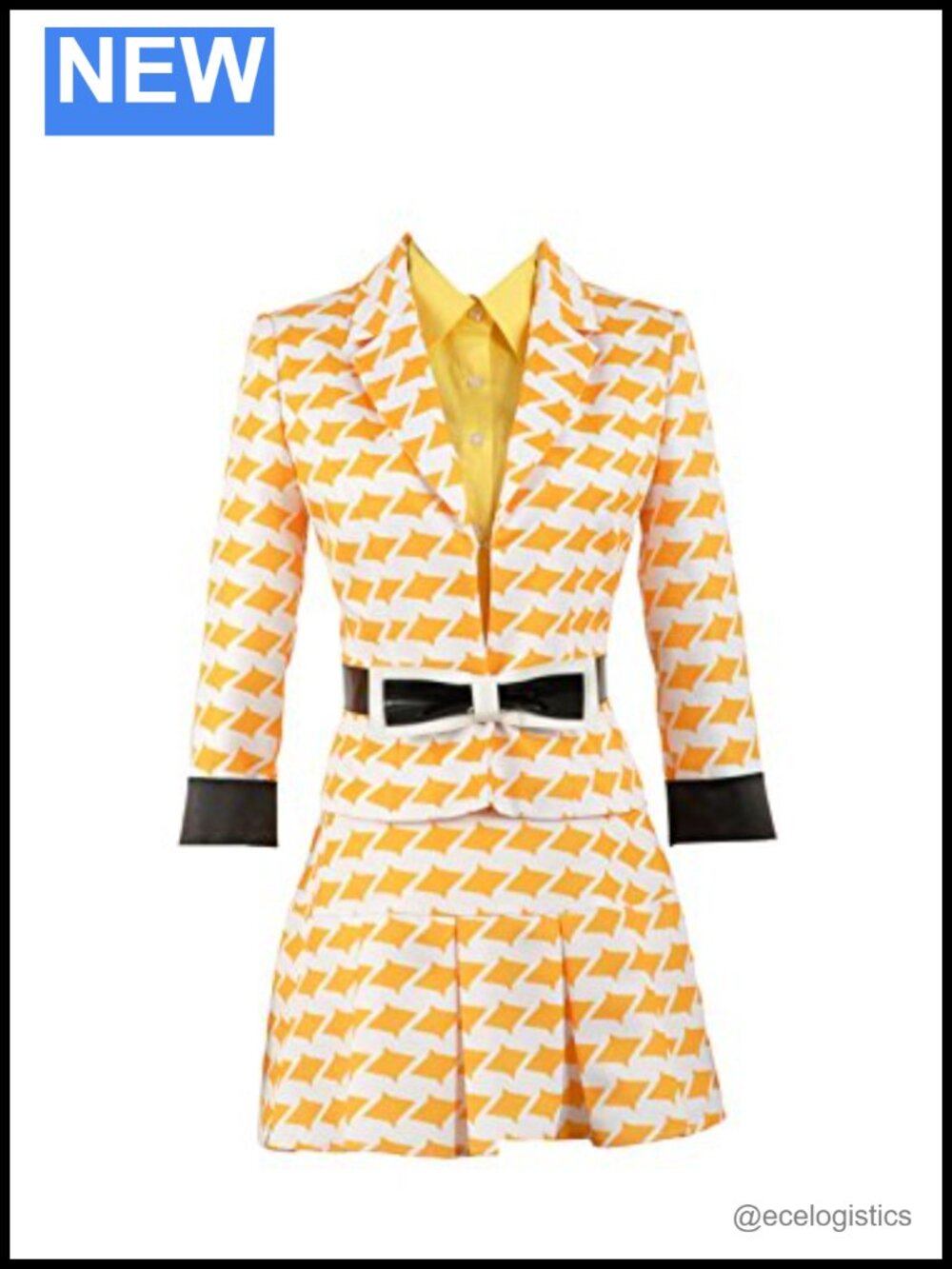 Cosplay Costume School Uniform Blazer Skirt Set Party Outfit